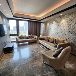 3 BHK + Servant Room Apartment For Rent in Lodha Trump Tower