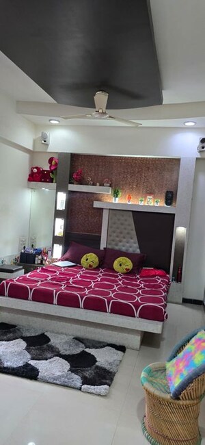 Bedroom in 3 BHK Apartment at Ashar Residency, Pokhran Road No Two – for Sale