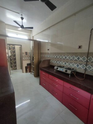 Kitchen in 1 BHK Apartment at Worli – for Rent