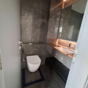Bathroom in 4 BHK Apartment at Lodha Trump Tower, Kamala Mill – for Rent
