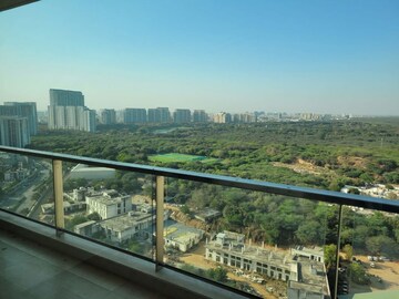 Balcony in 4 BHK Apartment at DLF The Crest, Sector 54 – for Rent