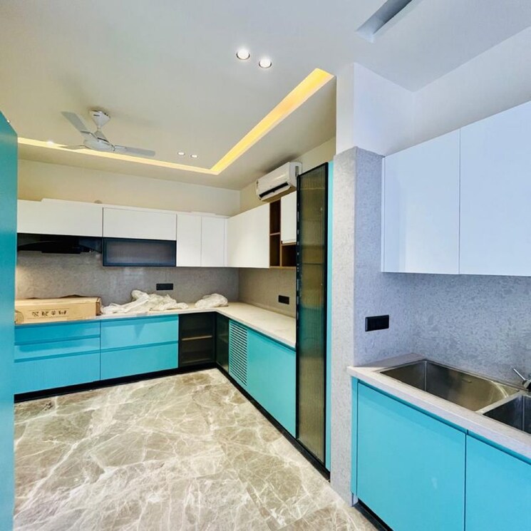 Kitchen, dharam colony 3.5 Bedroom 1600 Sq.Ft. Builder Floor In Dharam Colony Gurgaon 9792344