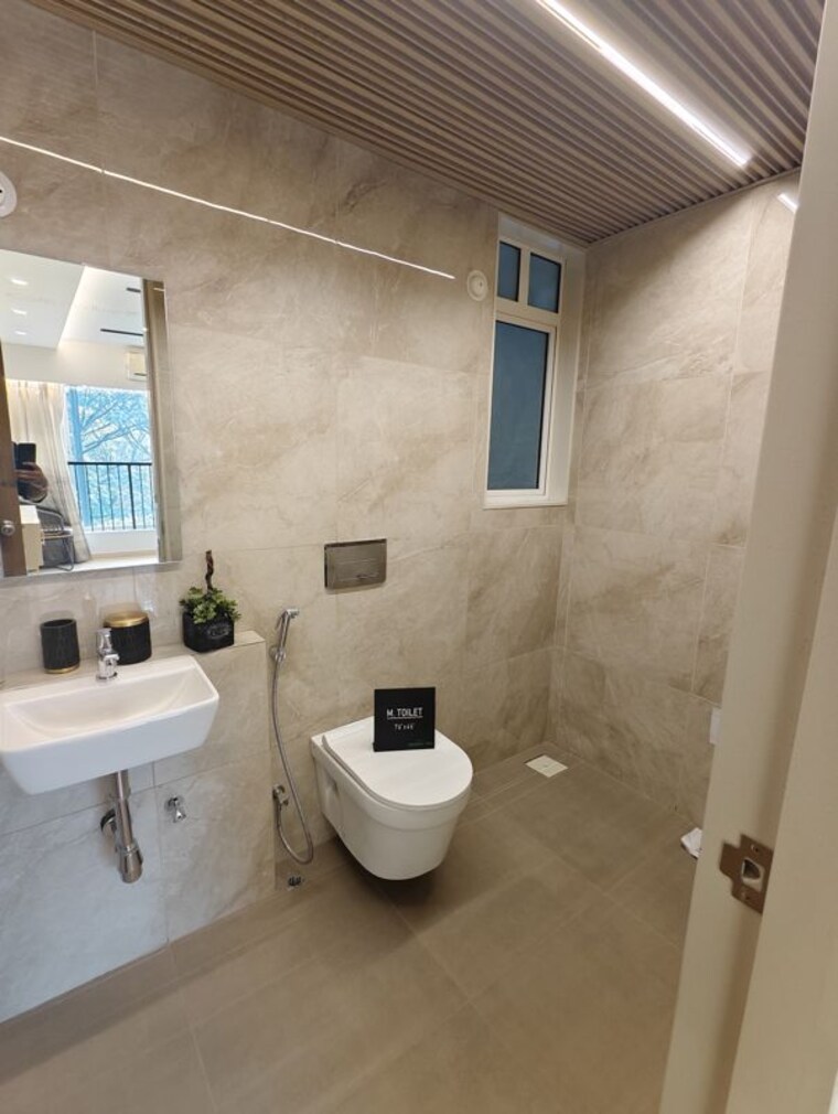 Bathroom, dosti-greenscape 3 Bedroom 1082 Sq.Ft. Apartment In Hadapsar Pune 9792167