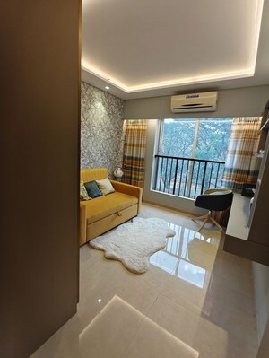 Living Room in 3 BHK Apartment at Dosti Greenscape, Hadapsar – for Sale