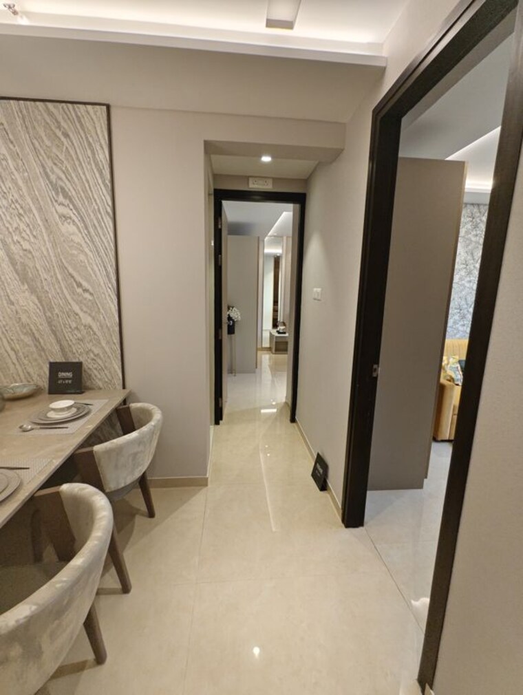 Dining area, dosti-greenscape 3 Bedroom 1082 Sq.Ft. Apartment In Hadapsar Pune 9792167