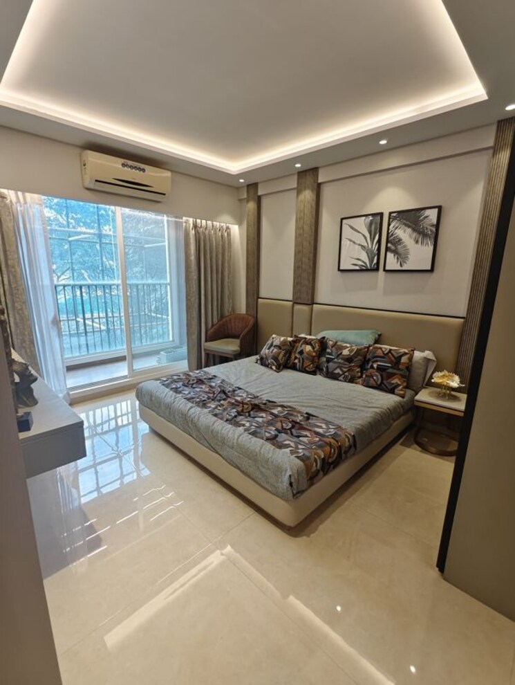 Master Bedroom, dosti-greenscape 3 Bedroom 1082 Sq.Ft. Apartment In Hadapsar Pune 9792167