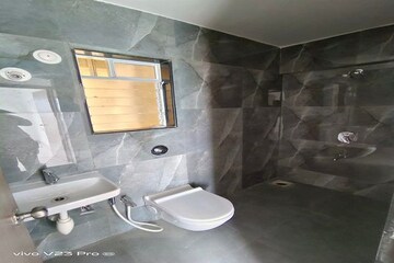 Bathroom in 1 BHK Apartment at Shraddha Pleasant, Vikhroli East – for Rent