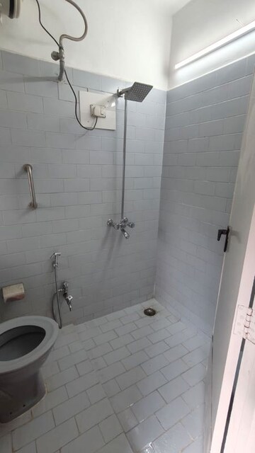 Bathroom in 3 BHK Apartment at Natasha Enclave, Kondhwa – for Rent