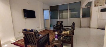 Living Room in 2 BHK Apartment at Clover Center, Camp – for Rent