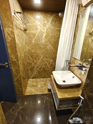 Bathroom in 3 BHK Apartment at Sabari Shikhar, Chembur – for Rent