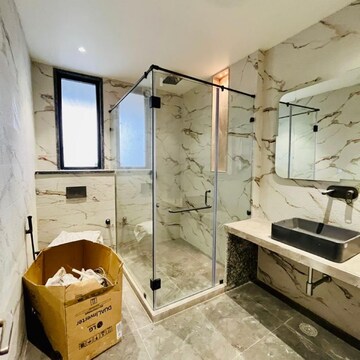 Kitchen in 3 BHK Builder Floor at Dharam Colony – for Sale