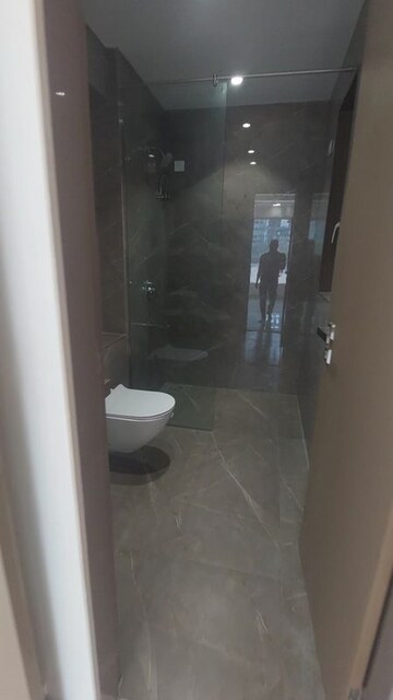 Bathroom in 2 BHK Apartment at Marigold Miraaya, Mulund West – for Rent