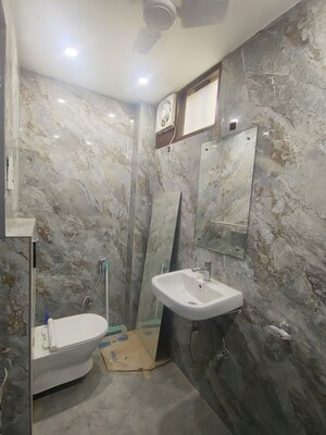 Bathroom in 2 BHK Builder Floor at Malviya Nagar – for Rent