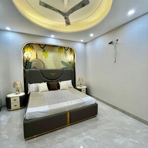 Living Room in 4 BHK Builder Floor at Dharam Colony – for Sale