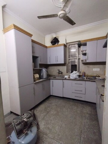 Kitchen in 3 BHK Builder Floor at Kailash Colony – for Rent
