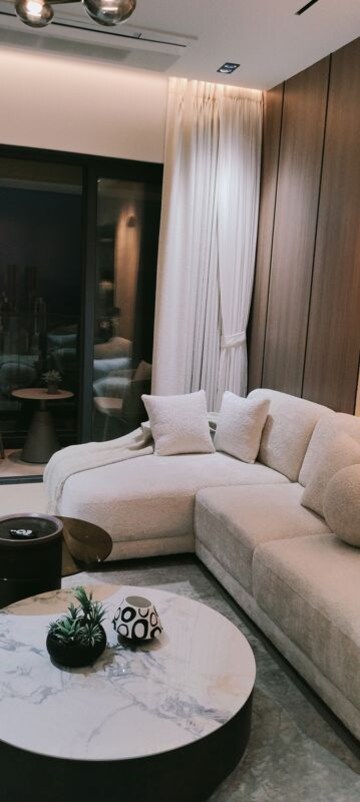 Living Room in 2 BHK Apartment at Agarwal Floresta ­Java, Malad East – for Sale