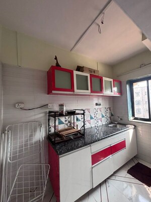 Kitchen in 2 BHK Apartment at Sameer Apartments, Andheri West – for Rent