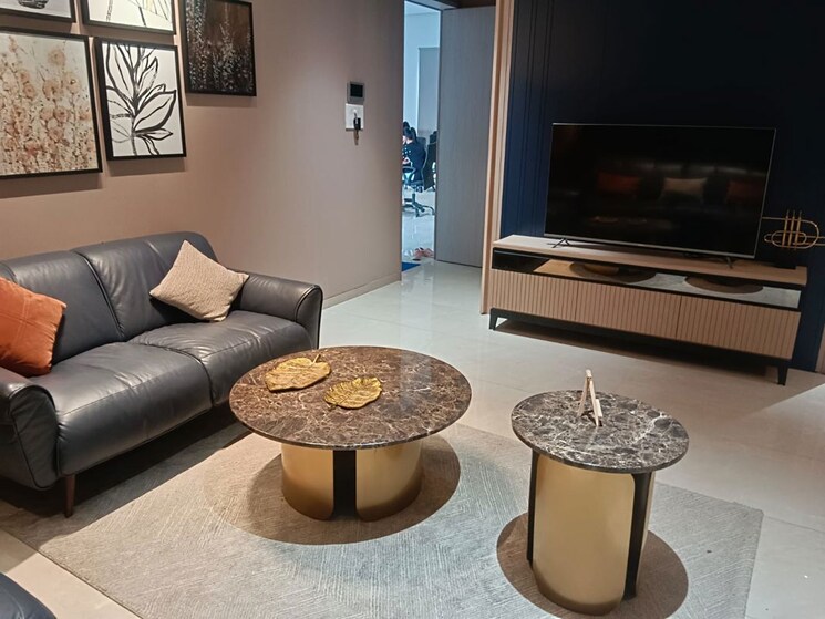 Living Room, mihir-amara 2 Bedroom 812 Sq.Ft. Apartment In Wakad Pune 9792949