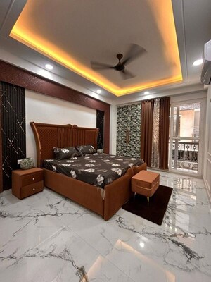 Living Room in 3 BHK Builder Floor at Saket – for Rent
