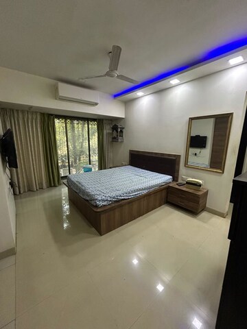 Living Room in 2 BHK Apartment at Juhu Natraj CHS, Vile Parle West – for Rent