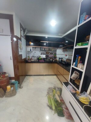 Kitchen in 2 BHK Builder Floor at Chattarpur – for Rent