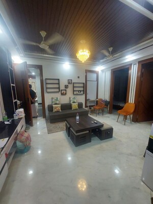 Living Room in 2 BHK Builder Floor at Chattarpur – for Rent