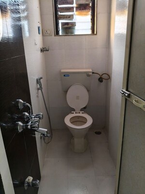 Bathroom in 1 BHK Apartment at Pacific Towers, Nerul Sector 27 – for Rent