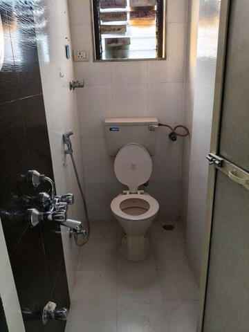 Bathroom in 1 BHK Apartment at Pacific Towers, Nerul Sector 27 – for Rent