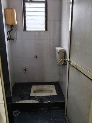Bathroom in 1 BHK Apartment at Pacific Towers, Nerul Sector 27 – for Rent
