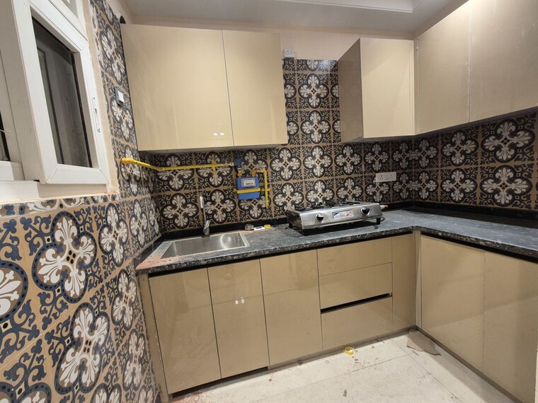 Kitchen, chattarpur 2 Bedroom 850 Sq.Ft. Builder Floor In Chattarpur Delhi 9793225