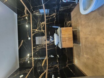 Bathroom in 2 BHK Builder Floor at Chattarpur – for Rent