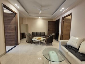Living Room in 2 BHK Builder Floor at Chattarpur – for Rent