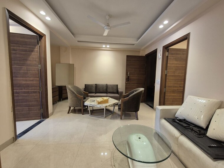 Living Room, chattarpur 2 Bedroom 850 Sq.Ft. Builder Floor In Chattarpur Delhi 9793225