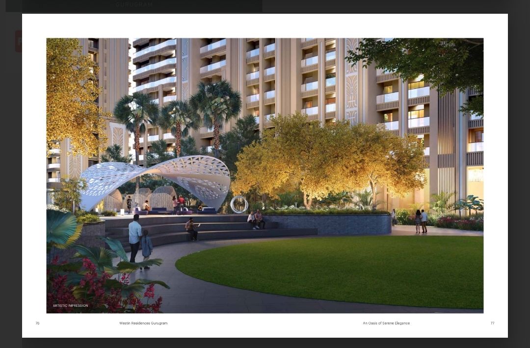 3 BHK + Servant Room 2939 Sq.Ft. Apartment in Whiteland Urban Resort