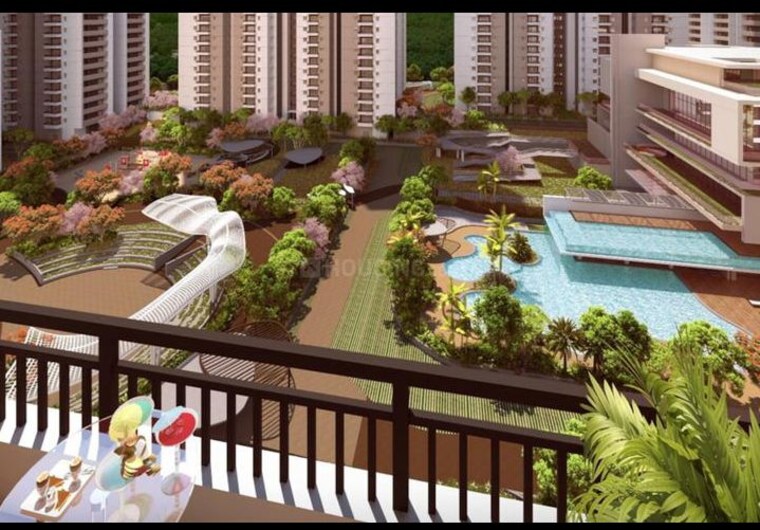 Balcony, narsingi 3 Bedroom 2020 Sq.Ft. Apartment In Narsingi Hyderabad 9793281
