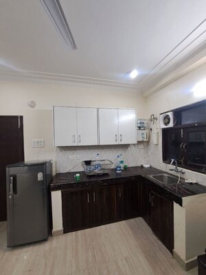 Kitchen in 1 BHK Builder Floor at Ansal Sushant Lok I, Sector 43 – for Rent
