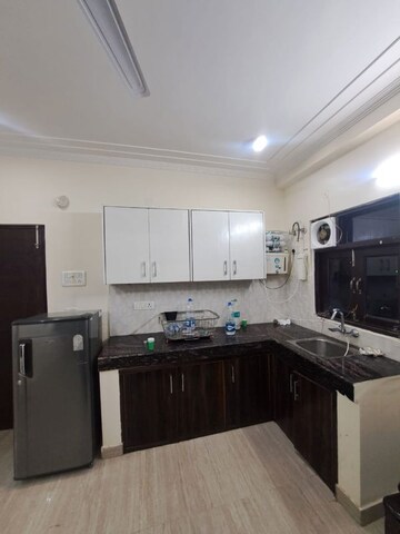 Kitchen in 1 BHK Builder Floor at Ansal Sushant Lok I, Sector 43 – for Rent