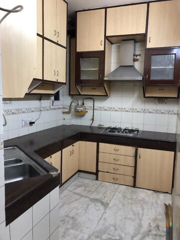 Kitchen in 3 BHK Builder Floor at Chittaranjan Park – for Rent