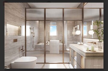 Bathroom in 4 BHK Apartment at Whiteland Urban Resort, Sector 103 – for Sale