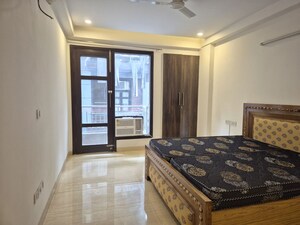 Bedroom in 2 BHK Builder Floor at Chattarpur – for Rent