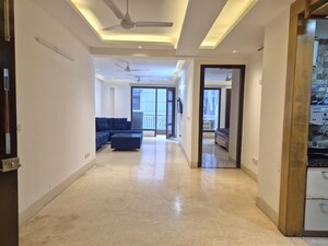 Living Room in 2 BHK Builder Floor at Chattarpur – for Rent