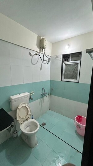 Bathroom in 3 BHK Apartment at Baner Gaon – for Rent