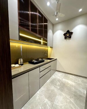 Kitchen in 1 BHK Builder Floor at Virat CHS, Goregaon East – for Sale