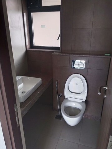 Bathroom in 2 BHK Apartment at Shapoorji Pallonji Vicinia, Powai – for Rent