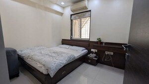 Bedroom in 3 BHK Independent House at Ekata Apartment, Nerul – for Rent
