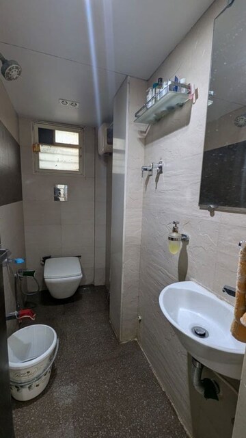 Bathroom in 3 BHK Independent House at Ekata Apartment, Nerul – for Rent