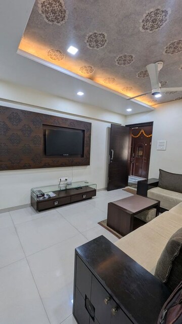 Living Room in 3 BHK Independent House at Ekata Apartment, Nerul – for Rent