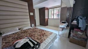 Bedroom in 3 BHK Independent House at Ekata Apartment, Nerul – for Rent