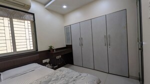 Bedroom in 3 BHK Independent House at Ekata Apartment, Nerul – for Rent