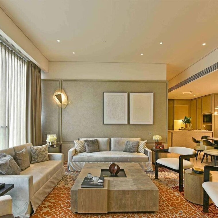 Living Room, rustomjee-crown 4 Bedroom 2590 Sq.Ft. Apartment In Gokhale Road Mumbai 9793574